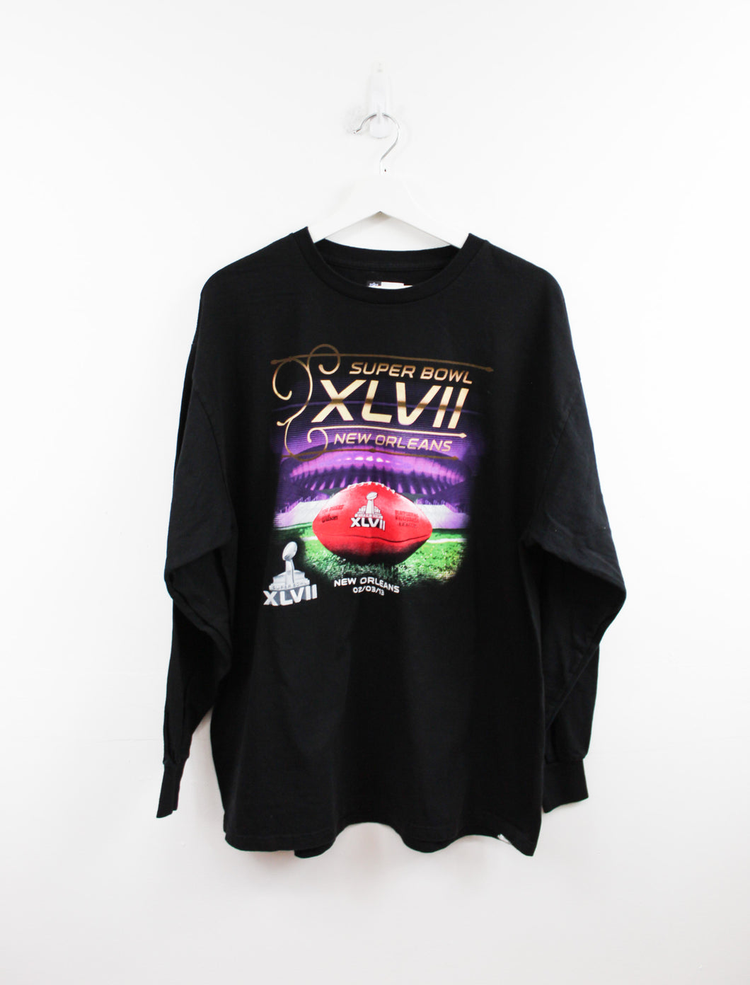 NFL New Orleans 2013 Super Bowl Long Sleeve Tee