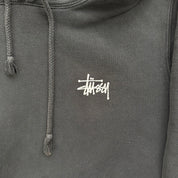 J- Vintage Stussy Cursive Text Logo Hoodie - M