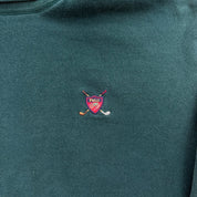 J- Vintage Polo Ralph Lauren Golf Embroidered Logo Turtle Crewneck - M