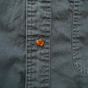 J- Vintage 90s Chaps RL Pocket Navy Button Down Shirt - 16 34/35 (fits L)