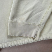 J- Vintage Polo Ralph Lauren Embroidered Logo Yellow Zip Up Hoodie - L
