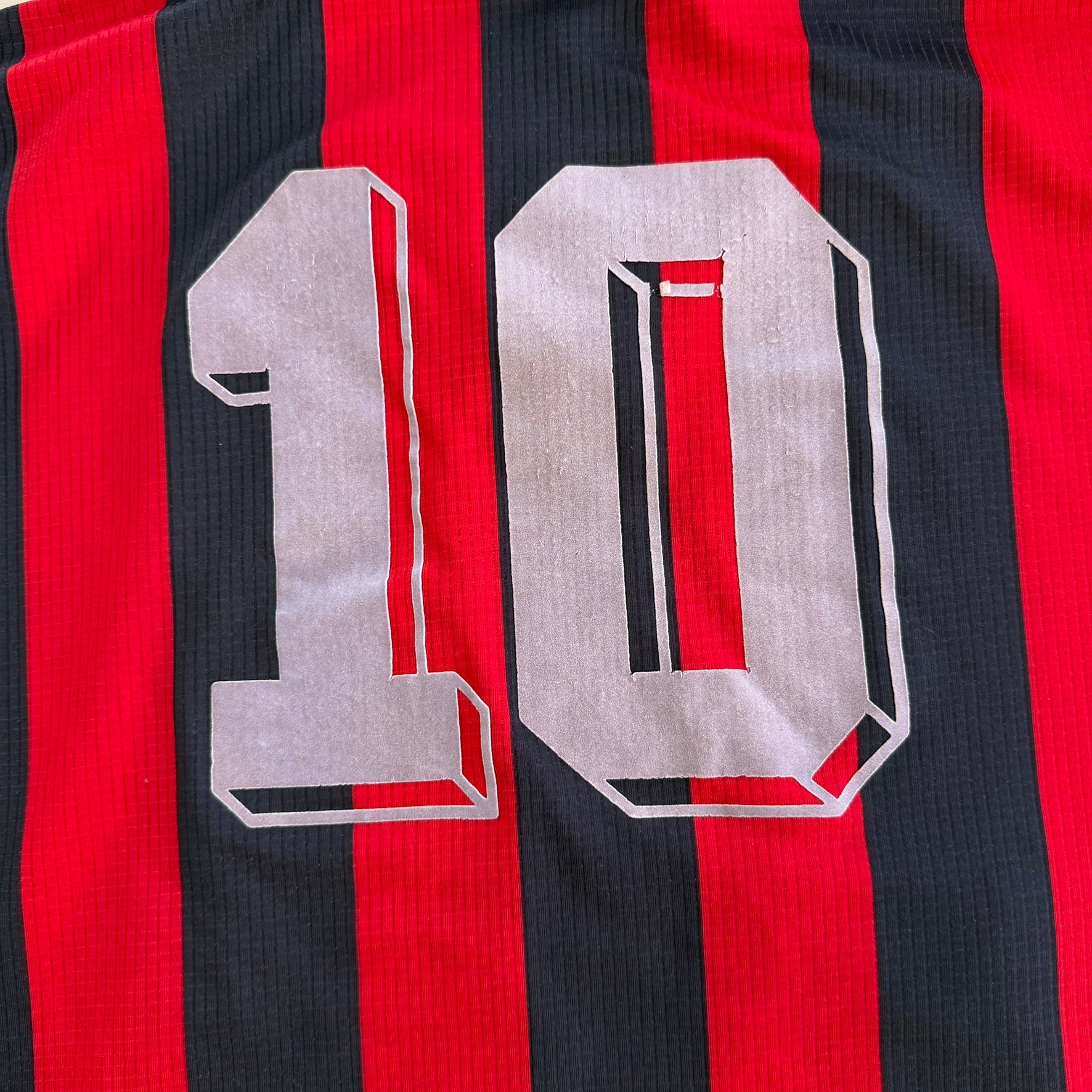 J- Vintage '97 AC Milan Football Club Made In Italy Soccer Jersey - XL
