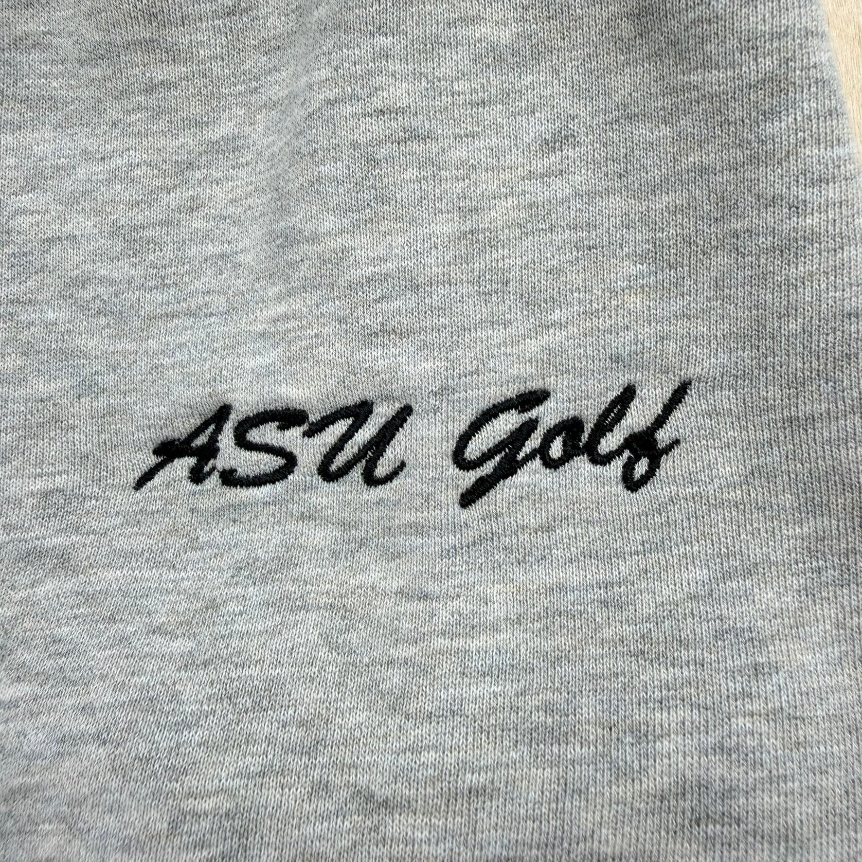 J- Vintage Polo Ralph Lauren ASU Golf Embroidered Text & Logo Crewneck - L