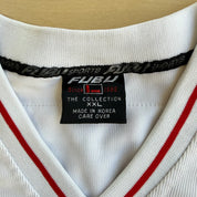 J- Vintage 90s Fubu Champions 05 Embroidered Text Football Jersey - 2XL