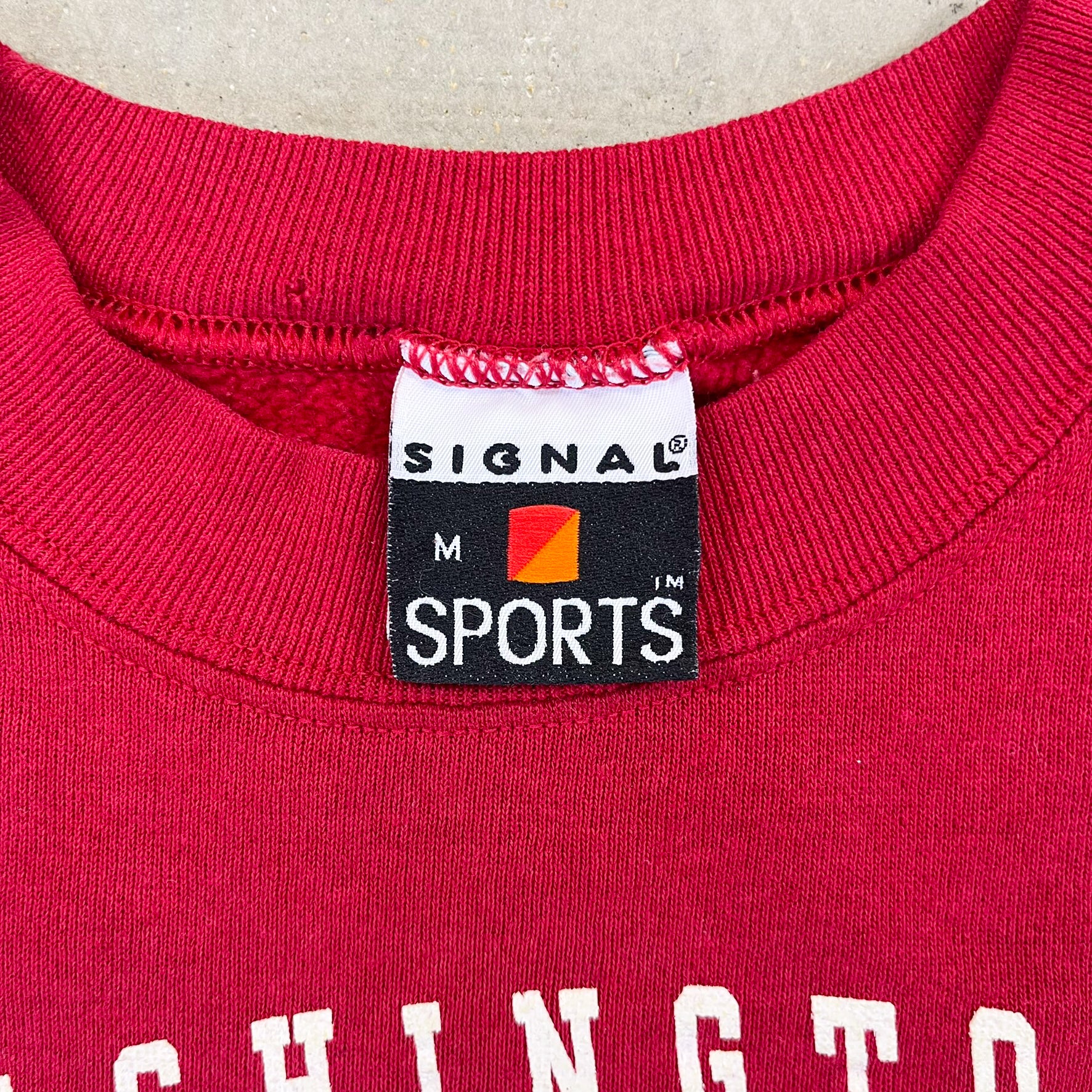 F- Vintage '92 Washington Commanders Champions NFL Super Bowl 26 Champ Crewneck