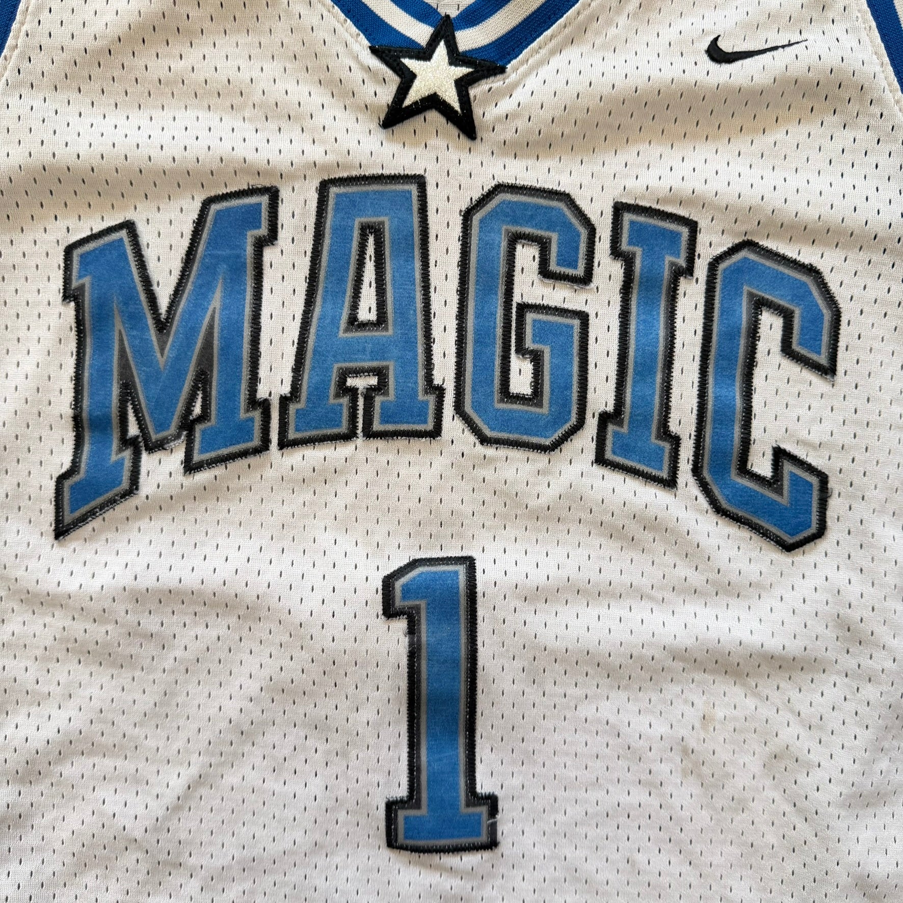 J- Vintage 90s Nike Team Orlando Magic Tracy McGrady NBA Basketball Jersey - M