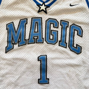 J- Vintage 90s Nike Team Orlando Magic Tracy McGrady NBA Basketball Jersey - M