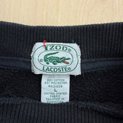 J- Vintage Lacoste Izod Embroidered Logo Crewneck - L