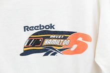 Load image into Gallery viewer, X - Vintage Reebok Indy League Racing Davey Hamilton #6 Racing Tee
