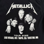 J- '22 Metallica 40 Years Of Metallica Tour Graphic Tee - M