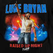 J- '22 Luke Bryan Raised Up Right Tour Picture Tee - M