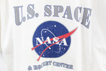 Load image into Gallery viewer, X - Vintage NASA U.S Space &amp; Rocket Center Logo Tee
