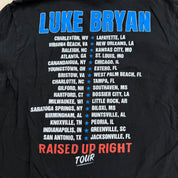 J- '22 Luke Bryan Raised Up Right Tour Picture Tee - M