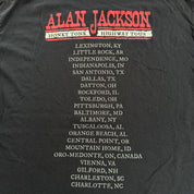 J- '18 Alan Jackson Honky Tonk Highway Tour Picture Tee - M