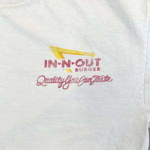 F- Vintage In N Out Burgers Drive through Hanes Beefy Tee