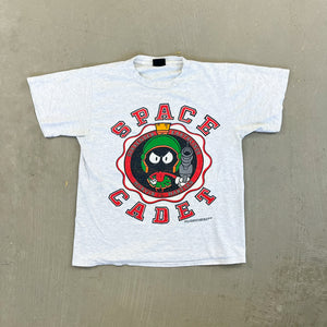 F- Vintage '91 Looney Tunes Space Cadet Marvin Martian Single Stitch Tee