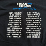 J- '17  Dean Brody Beautiful Freak Show Tour Picture Tee - XL