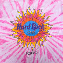 Load image into Gallery viewer, F- Vintage Hard Rock Cafe Tokyo Pink Tie Dye Single Stitch Tee
