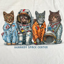 Load image into Gallery viewer, F- Vintage Kennedy Space Center Astronaut Cats Graphic Tee

