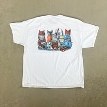Load image into Gallery viewer, F- Vintage Kennedy Space Center Astronaut Cats Graphic Tee
