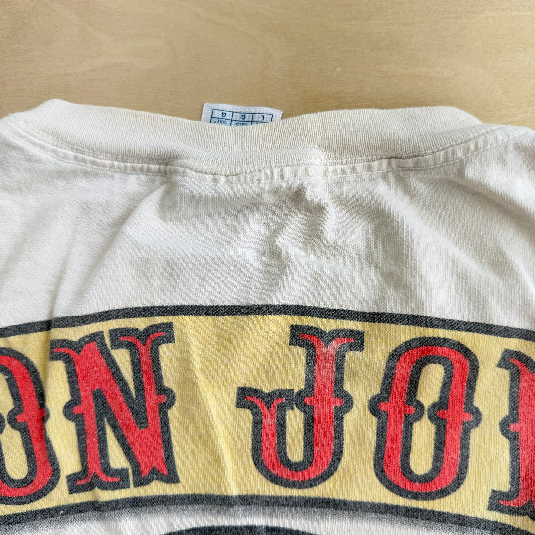 J- Vintage '05 Bon Jovi Have A Nice Day Tour Picture Long Sleeve Tee - L