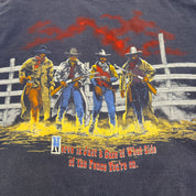 J- Vintage '95 Image West What Side Of The Fence Graphic Single Stitch Tee - M