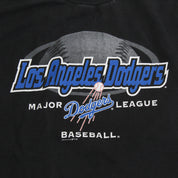 F- Vintage 1997 LA Dodgers MLB Logo Athletic Text Tee