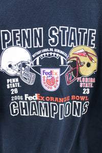 X - Vintage 06' Penn State FedeX Orange Bowl Champs Tee