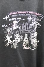 Load image into Gallery viewer, X - Vintage 1991 Georgia Probation Association Jerzees Super Tee
