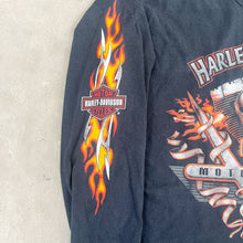 Load image into Gallery viewer, F- Vintage &#39;03 Harley Davidson Quebec Canada Long Sleeve Tee

