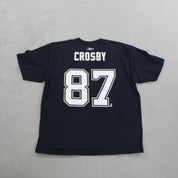F- Sydney Crosby Pittsburgh Penguins NHL Reebok Tee
