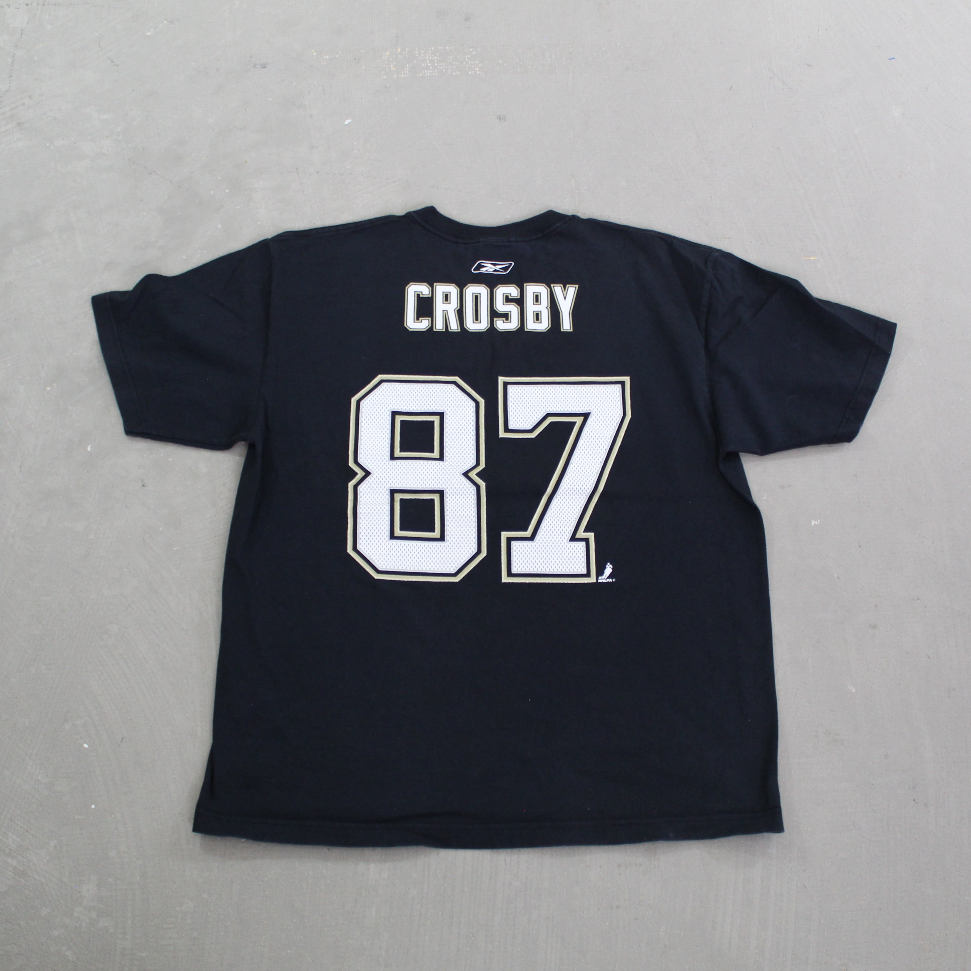 F- Sydney Crosby Pittsburgh Penguins NHL Reebok Tee