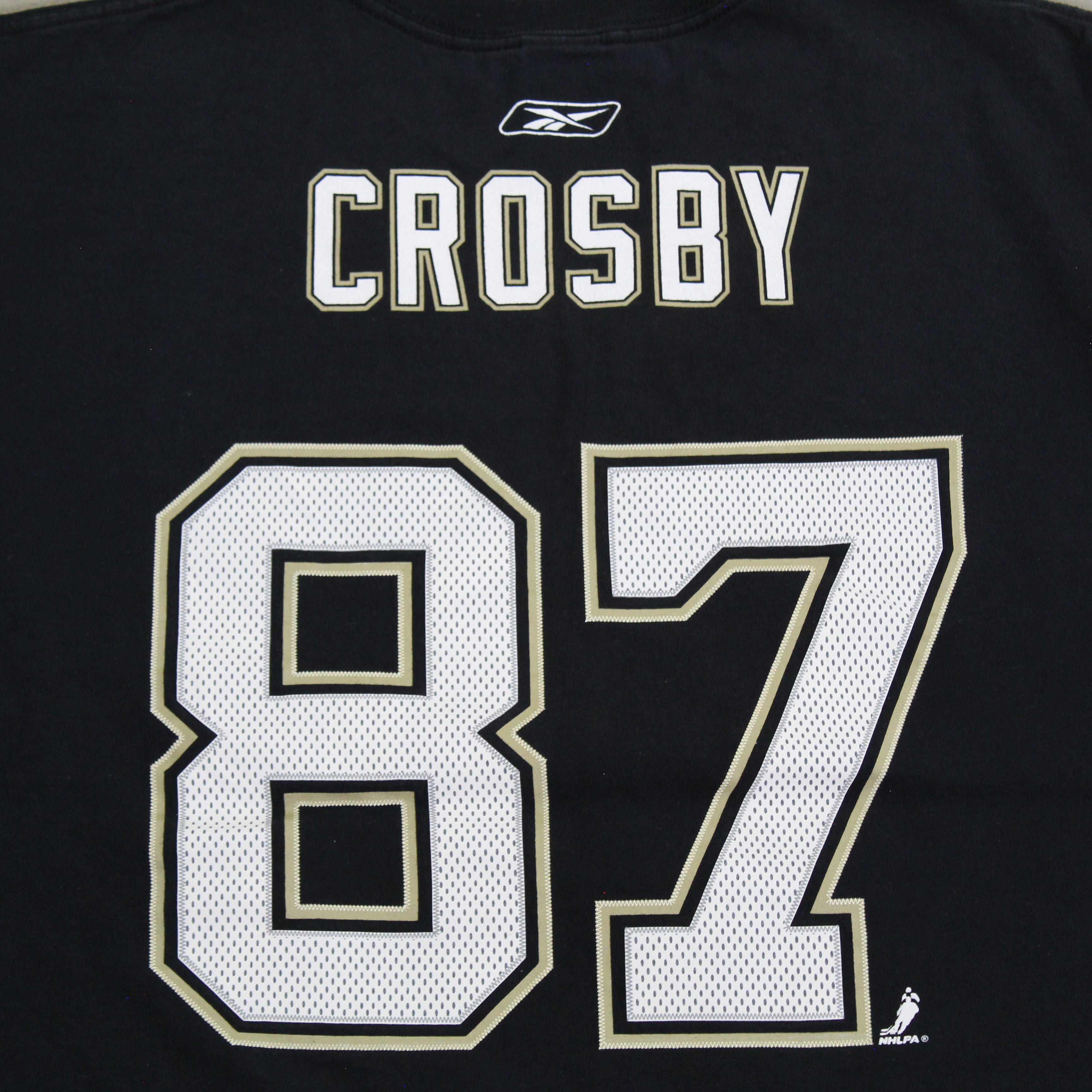 F- Sydney Crosby Pittsburgh Penguins NHL Reebok Tee