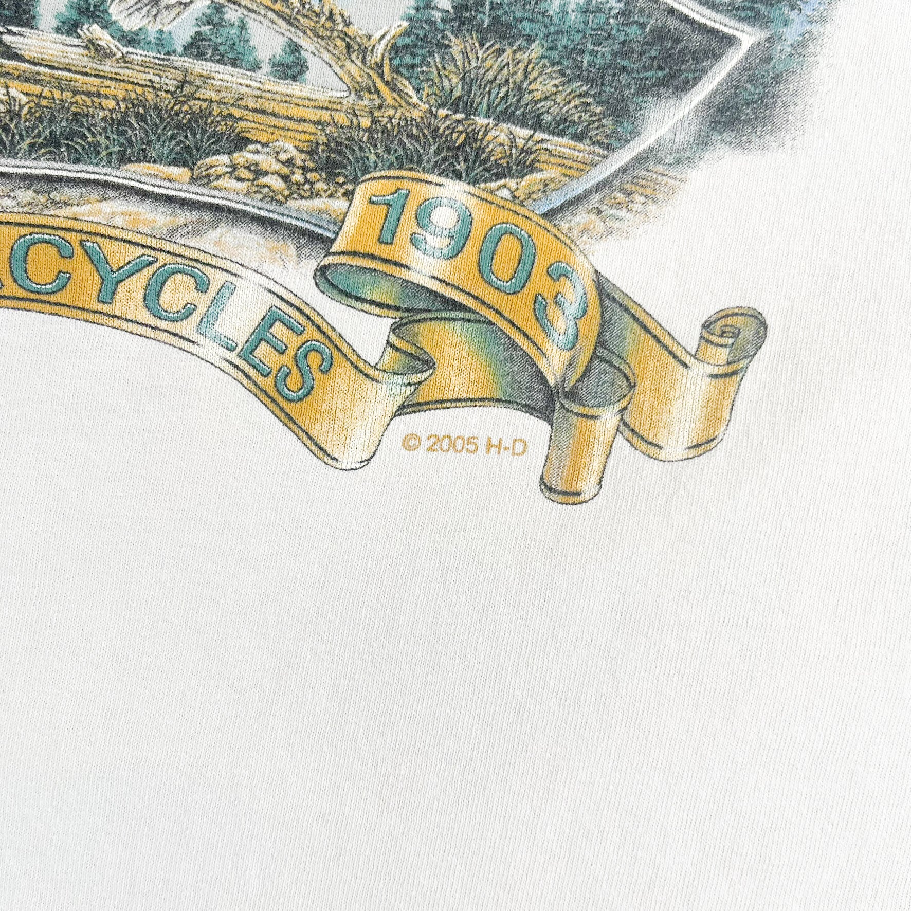F- Vintage '05 Harley Davidson Kitchener Ontario Tee