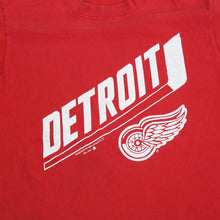 Load image into Gallery viewer, F- Vintage Detroit Red Wings NHL Text Single Stitch Tee
