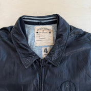 J- Converse x John Varvatos Zip Up Leather Jacket - XL