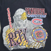 F- Vintage Patrick Roy Montreal Canadiens NHL Single Stitch Tee