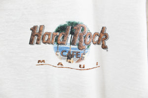 X - Vintage Hard Rock Cafe Maui Hawaii Beach & Guitars Tee
