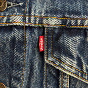 J- Vintage 90s Levi’s 70503 02 Trucker Denim Jacket - L