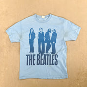 F- Vintage '05 The Beatles Silhouette & Text Tee