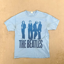 Load image into Gallery viewer, F- Vintage &#39;05 The Beatles Silhouette &amp; Text Tee
