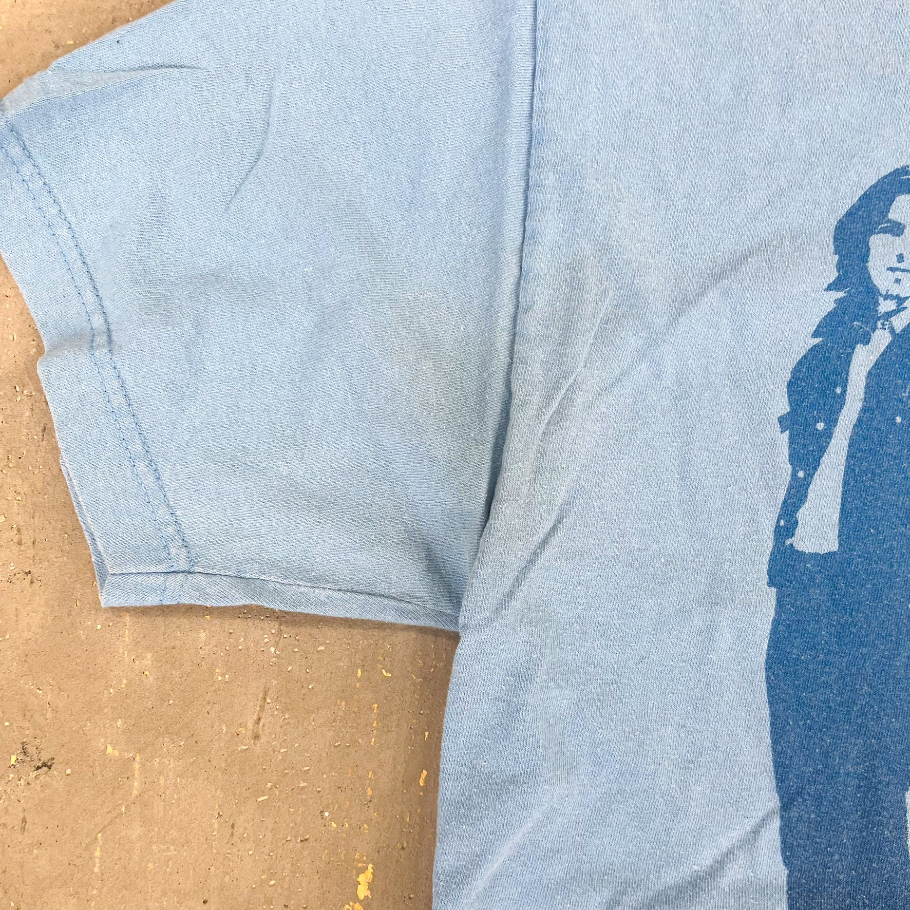 F- Vintage '05 The Beatles Silhouette & Text Tee