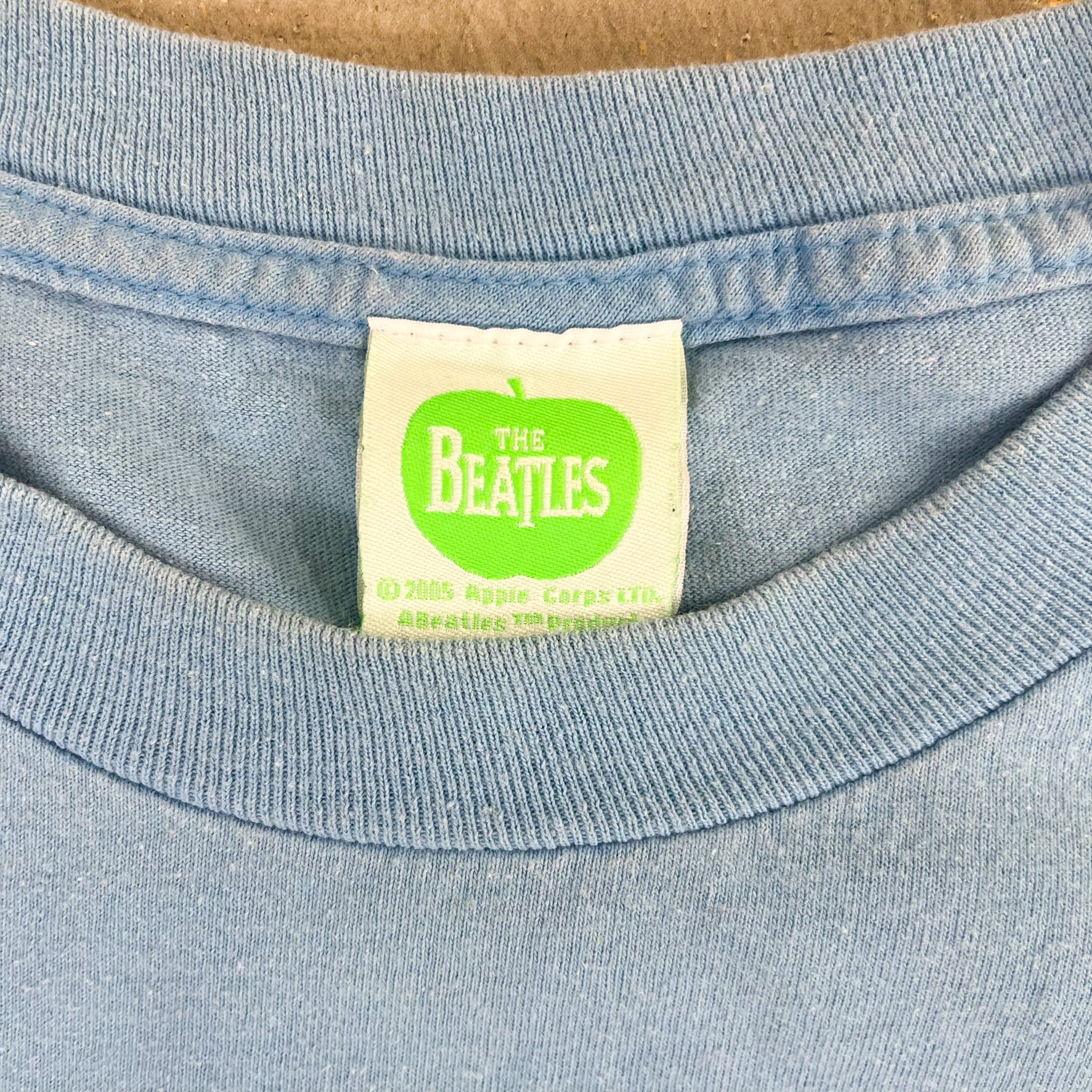 F- Vintage '05 The Beatles Silhouette & Text Tee