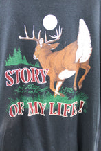 Load image into Gallery viewer, X - Vintage 1989 Single Stitch Deer Story Of My Life Tee
