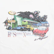 F- Vintage 1992 A&W Hot Summer Night Car Single Stitch Tee