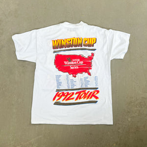 F- Vintage '92 Nascar Winston Cup Graphic Pocket Tee