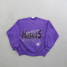 Load image into Gallery viewer, F- Vintage University Of Washington Huskies Football Club Salem Crewneck
