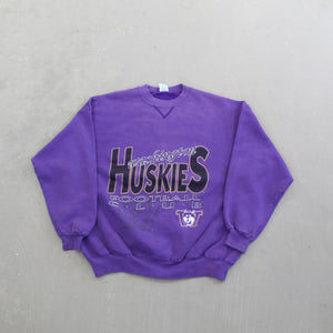 F- Vintage University Of Washington Huskies Football Club Salem Crewneck