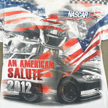 Load image into Gallery viewer, F- 2012 Nascar All American Salute Jumbo Print Car Tee
