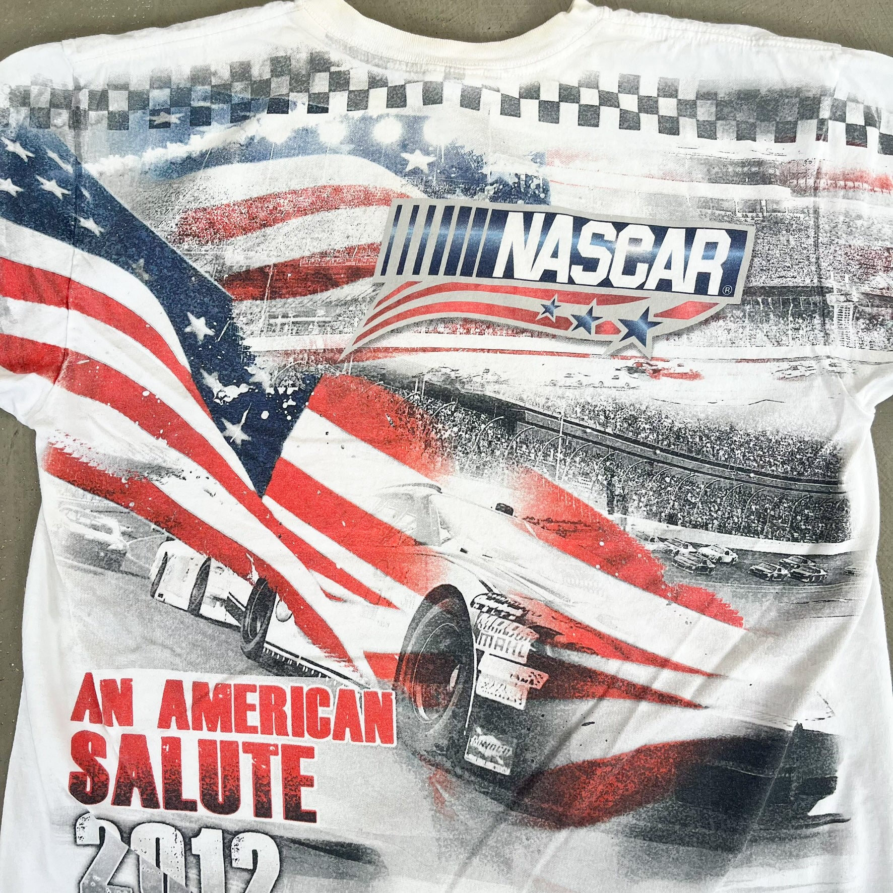 F- 2012 Nascar All American Salute Jumbo Print Car Tee